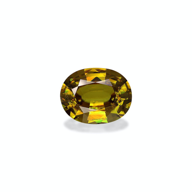 Sphene taille OVALE  12.03 carats
