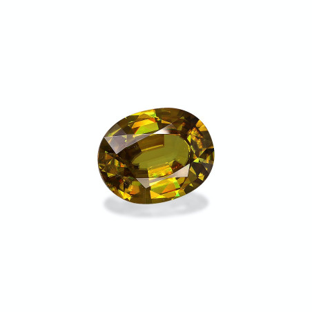Esfena taille OVALE  12.03 carats