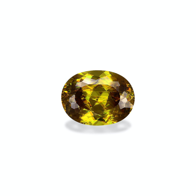 Sphene taille OVALE  10.54 carats