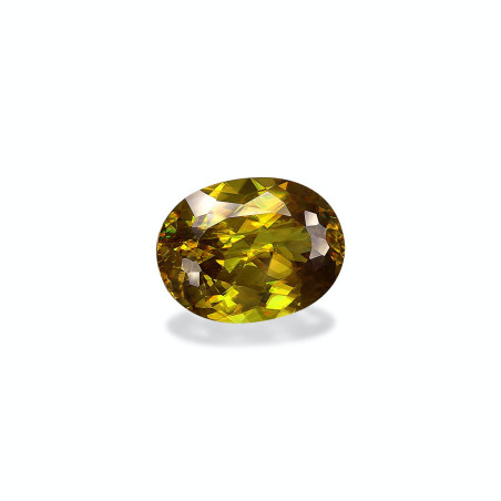 Esfena taille OVALE  10.54 carats
