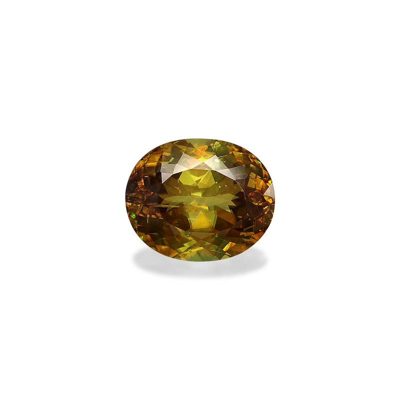 Sphene taille OVALE  6.51 carats