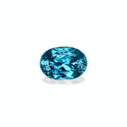 OVAL-cut Blue Zircon Cobalt...