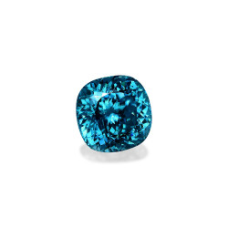 Kussen geslepen Kobalt Blauwe Zirkoon van 21,21 karaat
