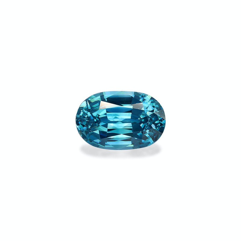 Zircon Bleu taille OVALE Bleu 11.99 carats
