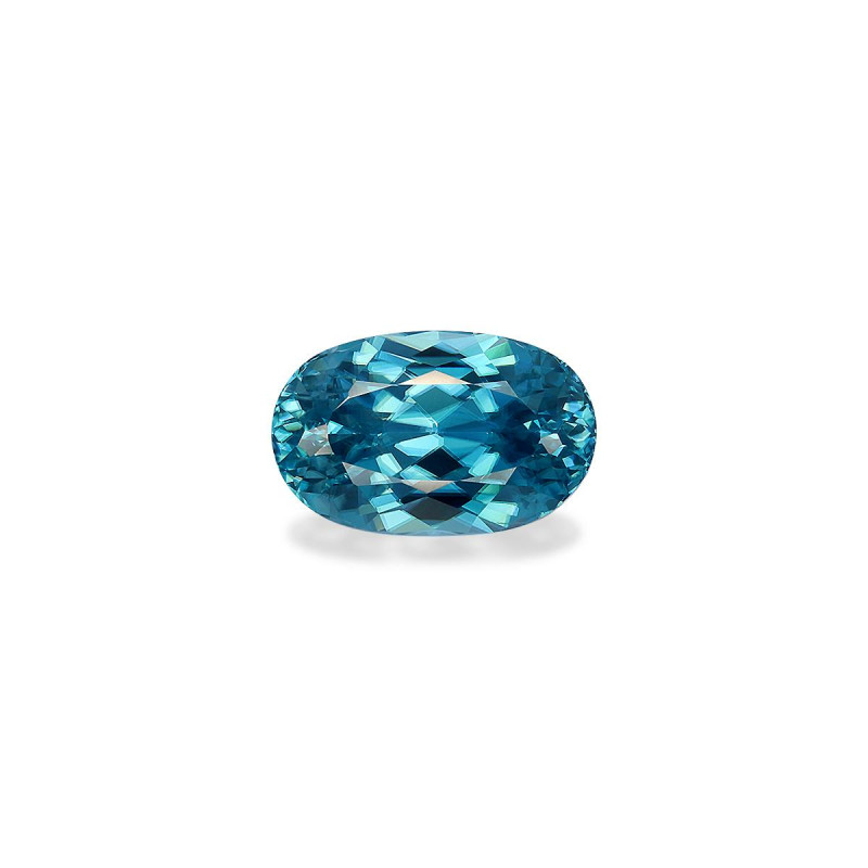 蓝锆石 taille 椭圆形 蓝色 7.26 carats
