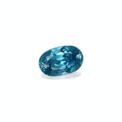 Ovale Blauwe Zirkoon Blauw 7.26 karaat