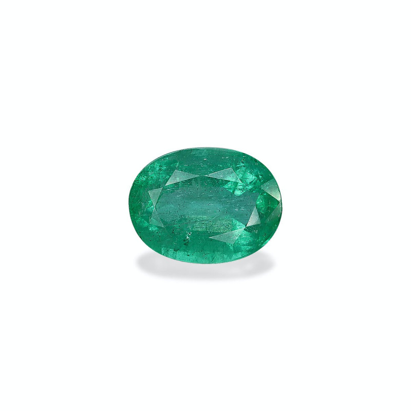Emeraude de Zambie taille OVALE 绿色 2.63 carats