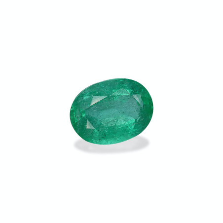 OVAL-cut Zambian Emerald Green 2.63 carats