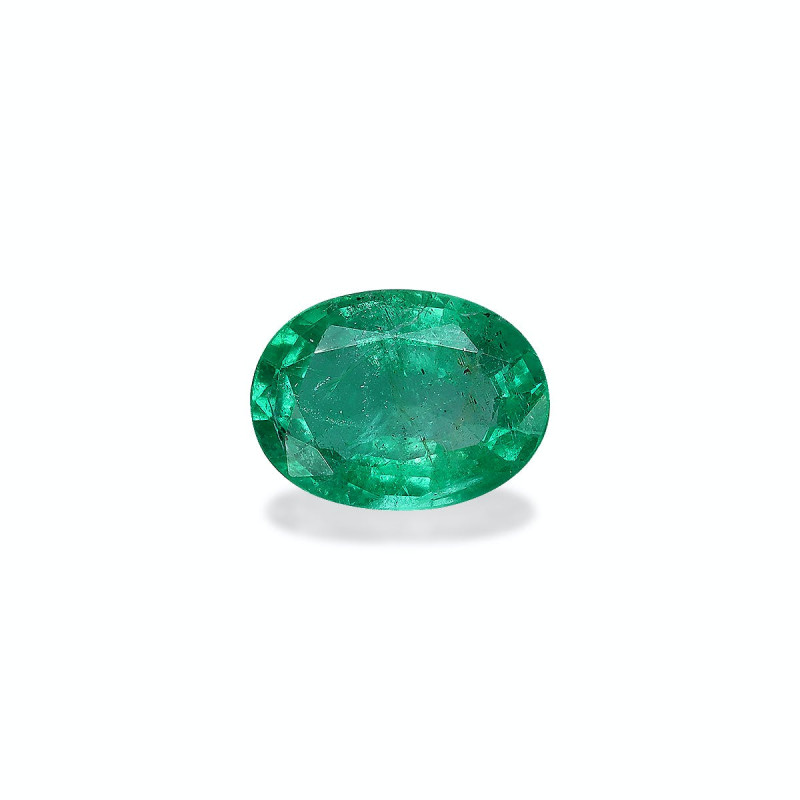 OVAL-cut Zambian Emerald Green 2.16 carats