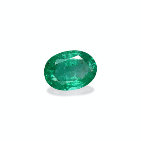 OVAL-cut Zambian Emerald Green 2.16 carats