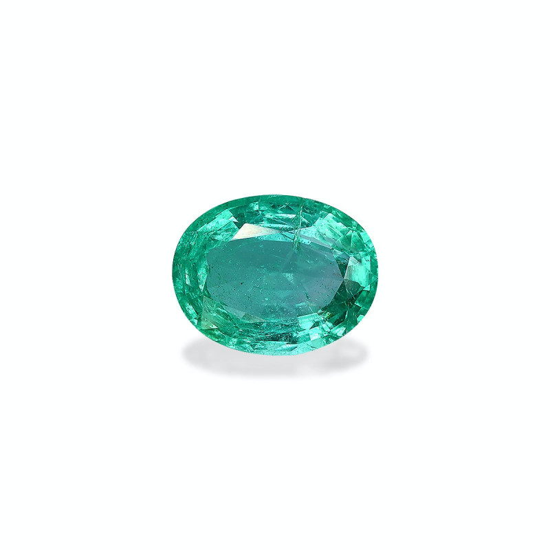 Emeraude de Zambie taille OVALE 绿色 2.47 carats