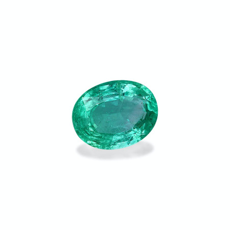 OVAL-cut Zambian Emerald Green 2.47 carats