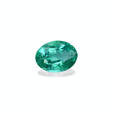 OVAL-cut Zambian Emerald Green 1.03 carats