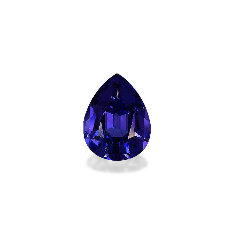 Pear-cut Tanzanite Blue 15.68 carats