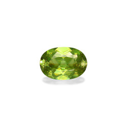 OVAL-cut Sphene Lime Green...