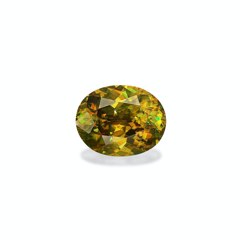 OVAL-cut Sphene  4.07 carats