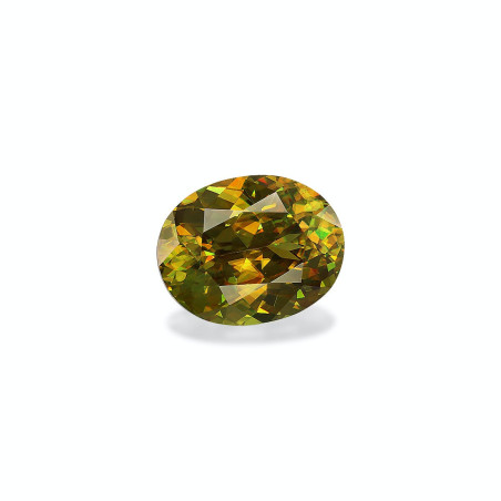 Esfena taille OVALE  4.07 carats