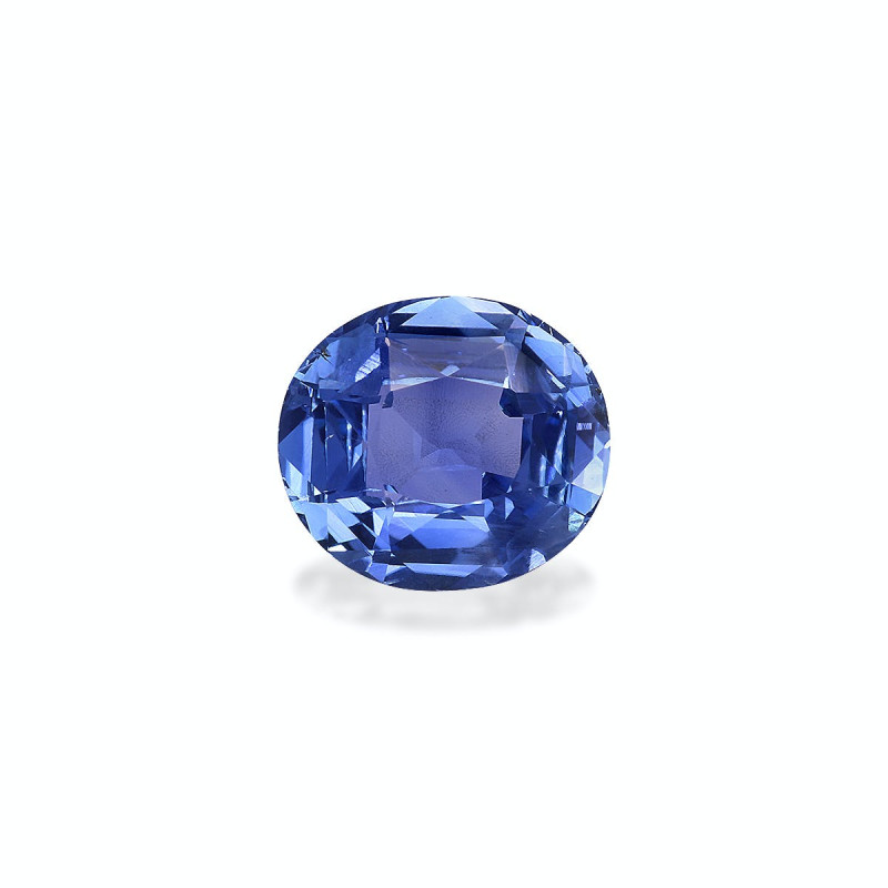 Saphir bleu taille OVALE Bleu 2.69 carats