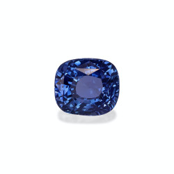 蓝宝石 taille 靠垫 蓝色 3.03 carats