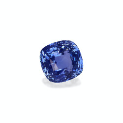 Blauwe saffier kussen geslepen Blauw 3,22 karaat