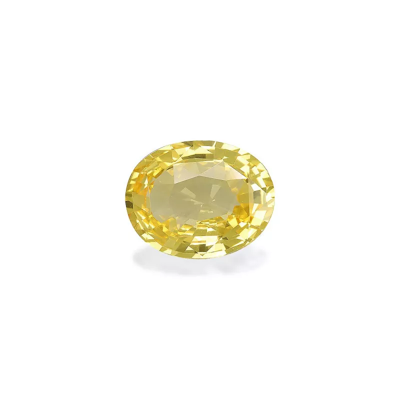 OVAL-cut Yellow Sapphire Yellow 3.28 carats