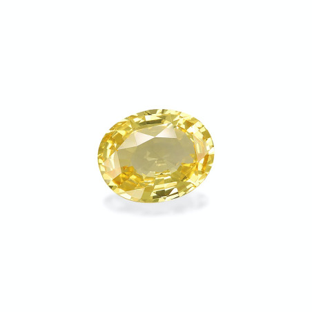 Zafiro Amarillo taille OVALE Amarillo 3.28 carats