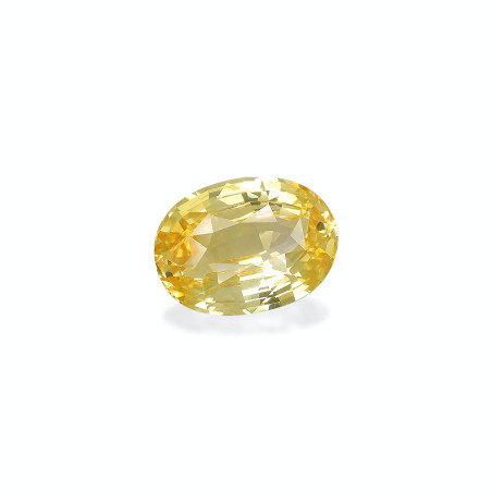 Zafiro Amarillo taille OVALE Amarillo 5.63 carats