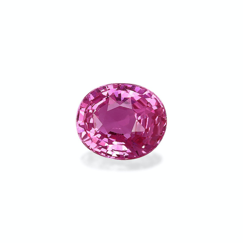 Saphir rose taille OVALE Pink 2.08 carats