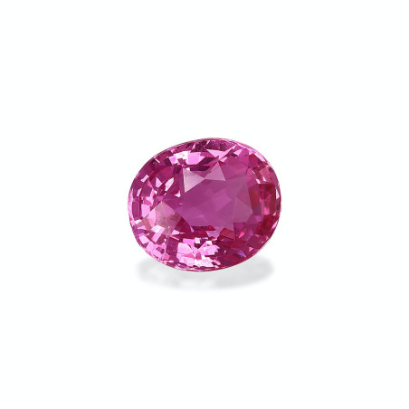 Saphir rose taille OVALE Pink 2.07 carats