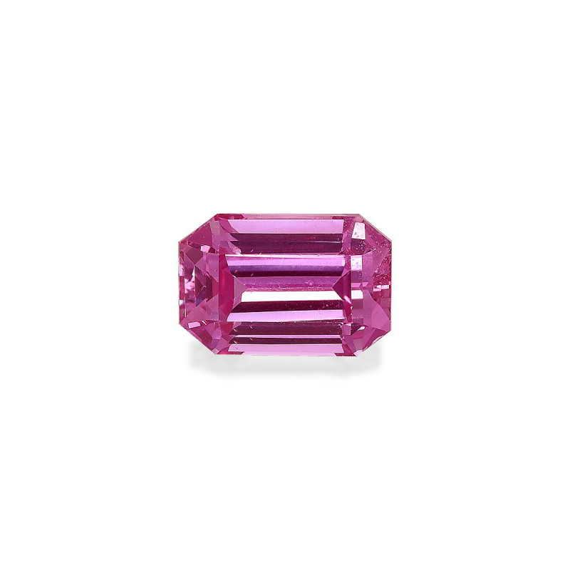 RECTANGULAR-cut Pink Sapphire Fuscia Pink 2.14 carats