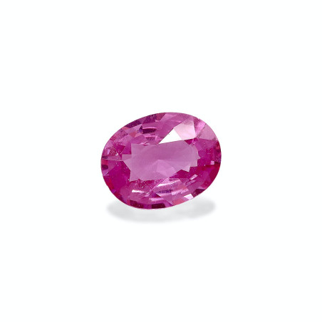 Rosa Saphir lengte OVAL Pink 2.60 karaten