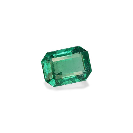 RECTANGULAR-cut Zambian Emerald Green 1.57 carats