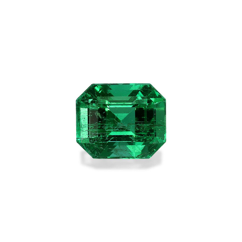 Emeraude de Zambie taille RECTANGULARE Vert 1.50 carats