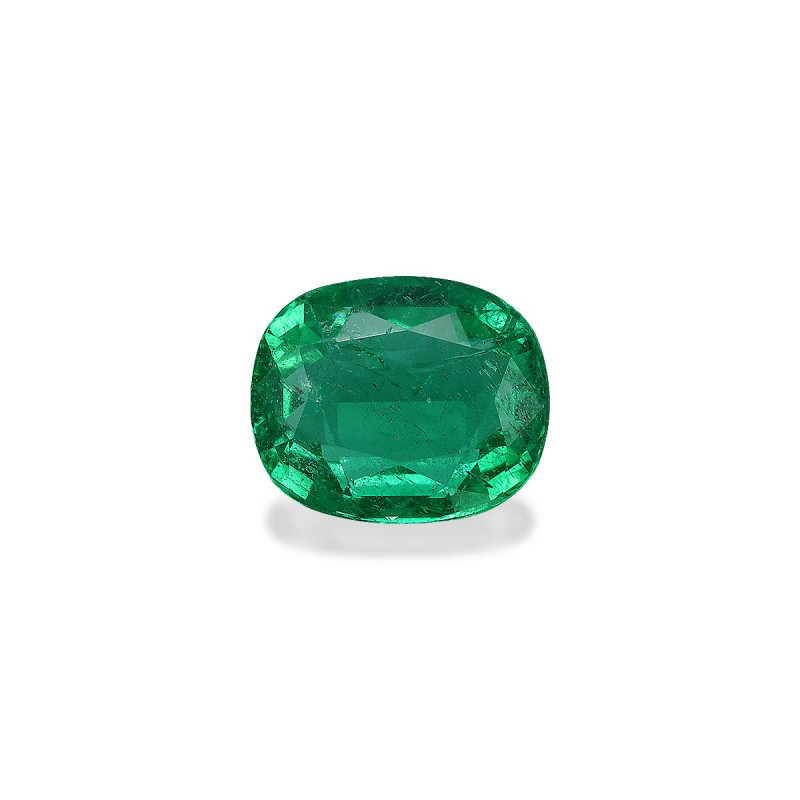CUSHION-cut Zambian Emerald Green 2.41 carats