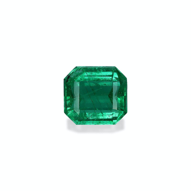 Emeraude de Zambie taille RECTANGULARE 绿色 2.75 carats