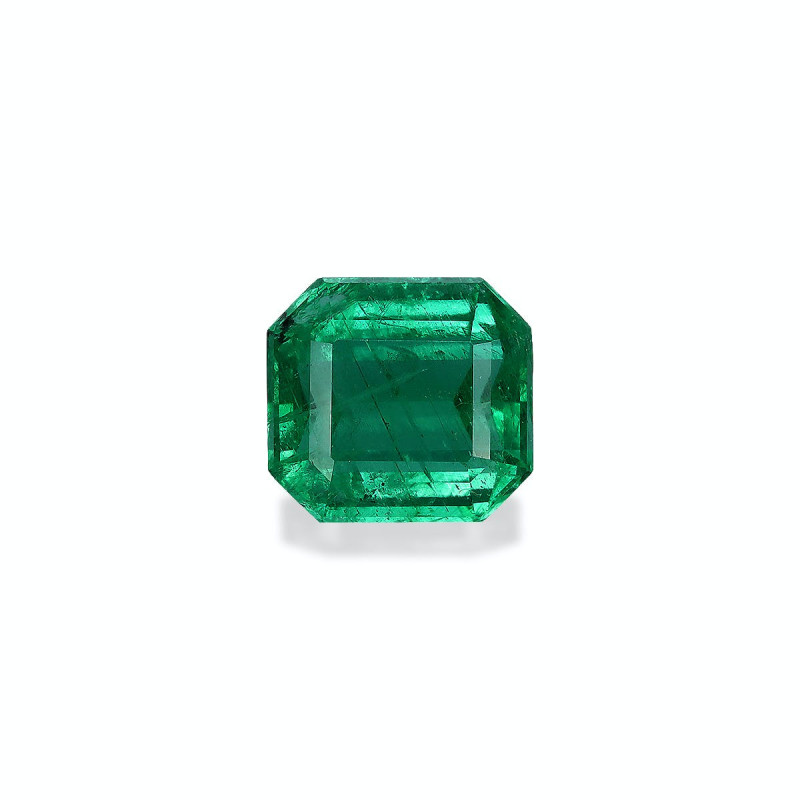 RECTANGULAR-cut Zambian Emerald Green 2.75 carats