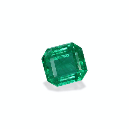 RECTANGULAR-cut Zambian Emerald Green 2.75 carats