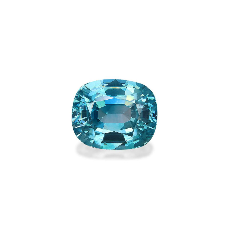 CUSHION-cut Blue Zircon Blue 10.94 carats