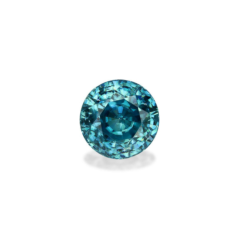 OVAL-cut Blue Zircon Blue 5.01 carats