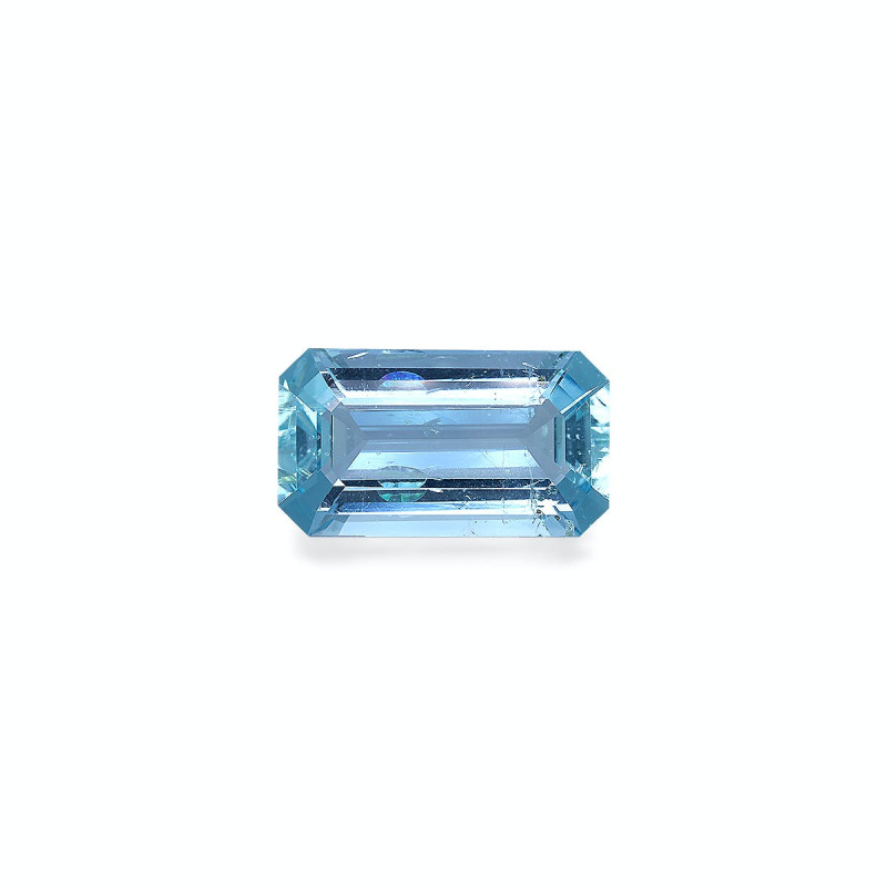 Aigue-Marine taille RECTANGULARE Ice Blue 12.65 carats