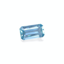 Rechthoekig geslepen Aquamarijn Ice Blue 12.65 karaat