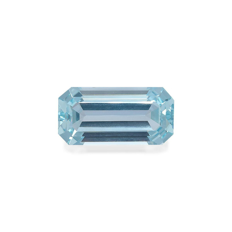 RECTANGULAR-cut Aquamarine Baby Blue 56.22 carats