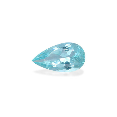 Aguamarina taille Poire Arctic Blue 20.32 carats