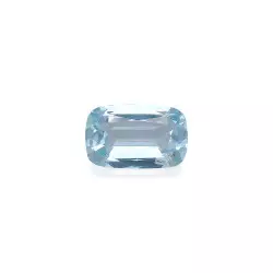 CUSHION-cut Aquamarine Ice...