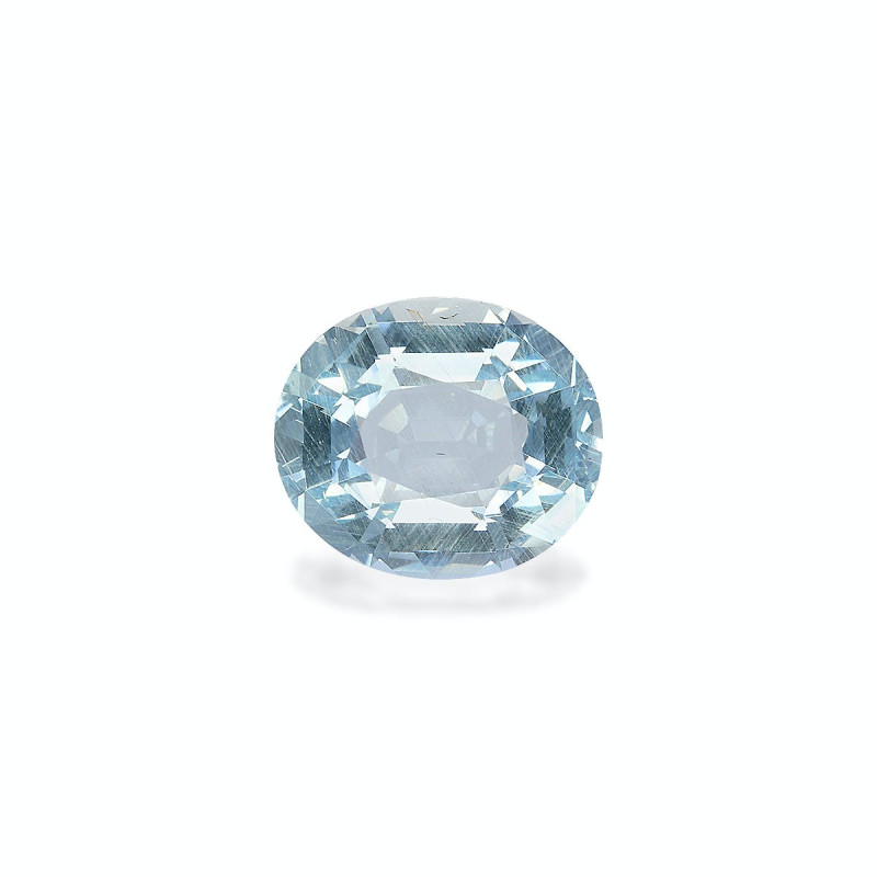 Aguamarina taille OVALE Baby Blue 3.79 carats
