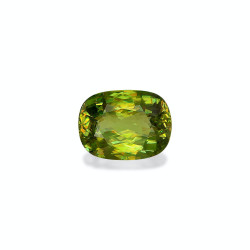 钛鈦矿 taille 靠垫 青柠绿 10.89 carats