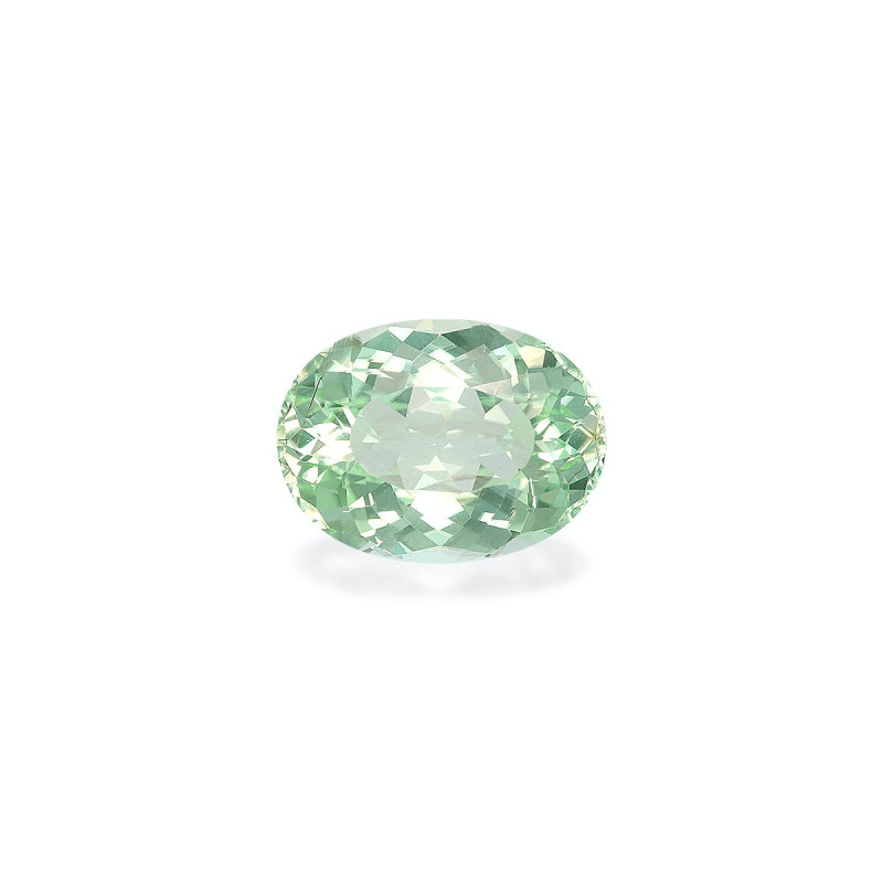 OVAL-cut Paraiba Tourmaline Lime Green 4.42 carats