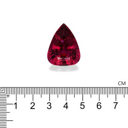 Rubelliet Peer Geslepen Roze 43.65 karaat