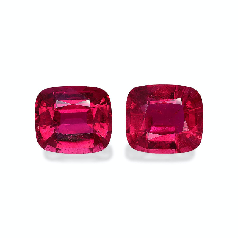 CUSHION-cut Rubellite Tourmaline Pink 28.59 carats