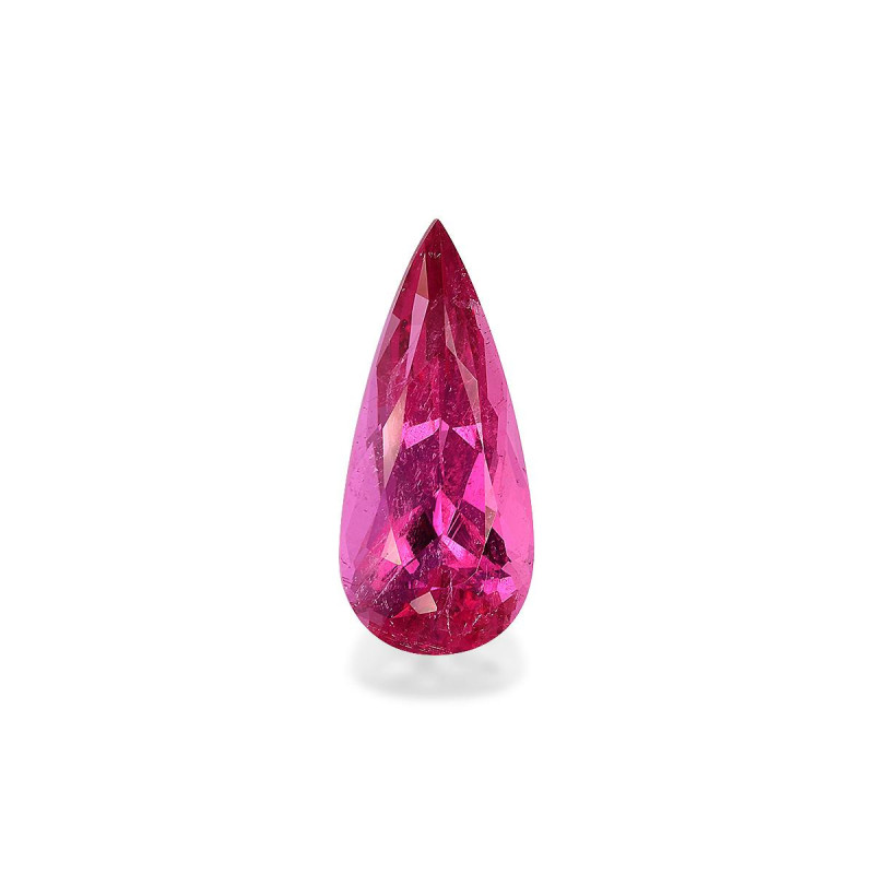 Pear-cut Rubellite Tourmaline Fuscia Pink 12.61 carats